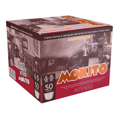Kaffeekapseln geeignet für Dolce Gusto® Mokito „Intenso“, 50 Stk.
